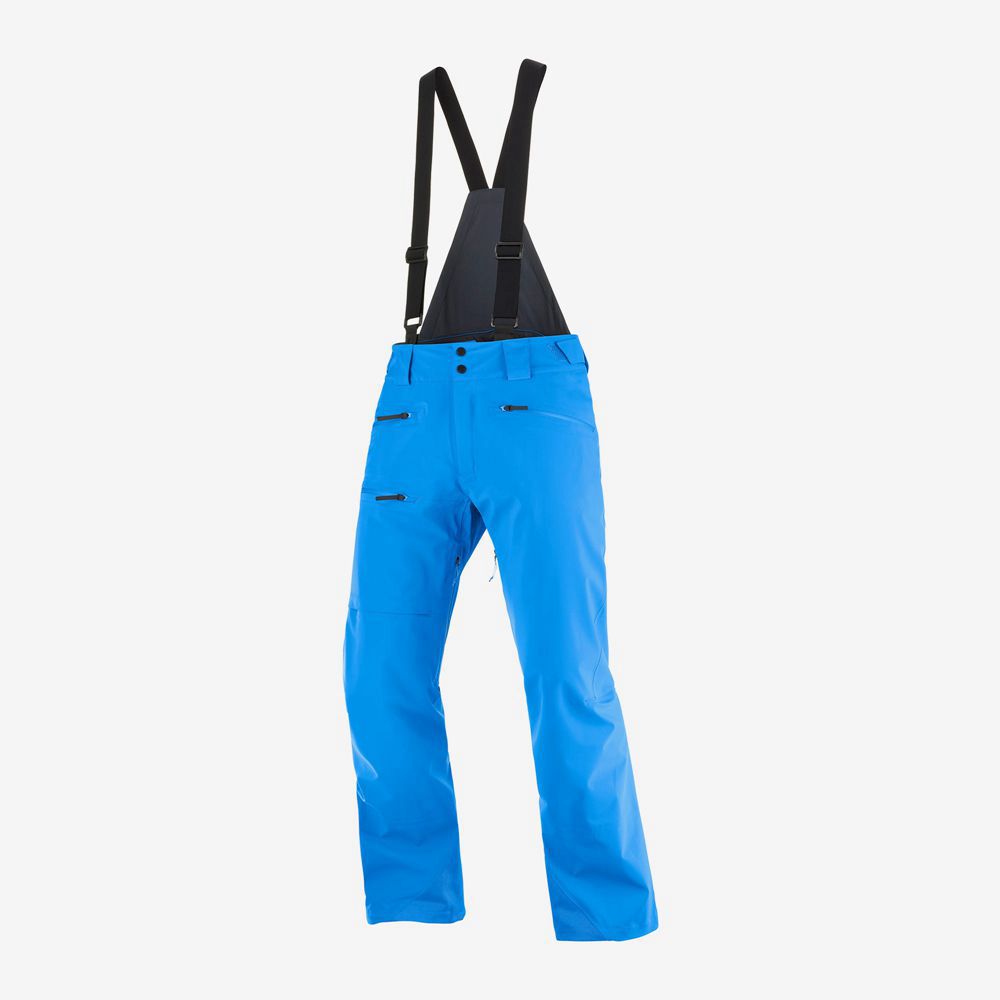 Pantalons Salomon Homme Indigo - Salomon OUTLAW 3L - France (7602-OLATP)